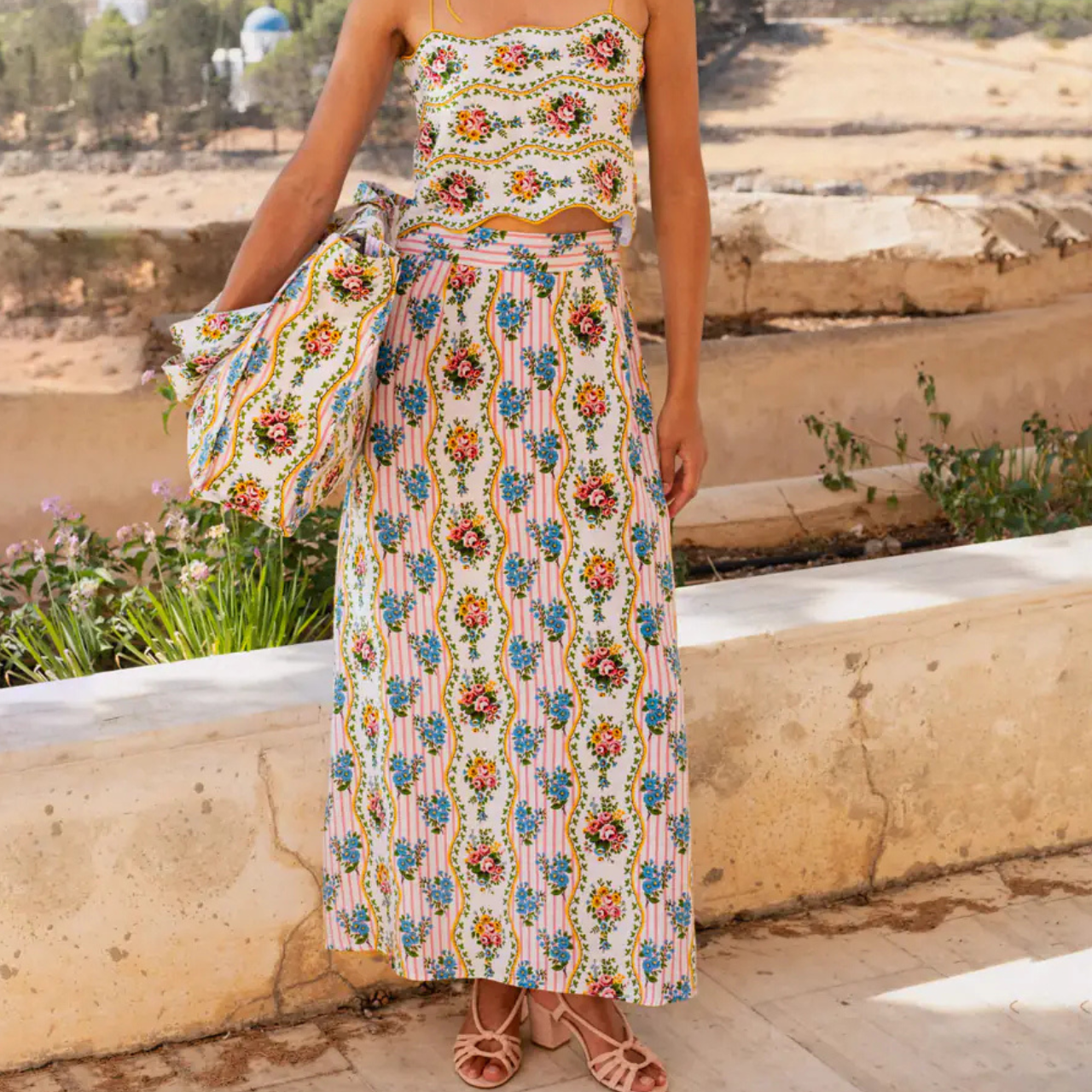 Vintage Bouquet Sicily Skirt