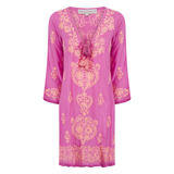 Aggie Fuchsia/Peach Dress