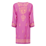 Aggie Fuchsia/Peach Dress