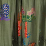 Rachel Maxi Dress in Desra Khaki Print