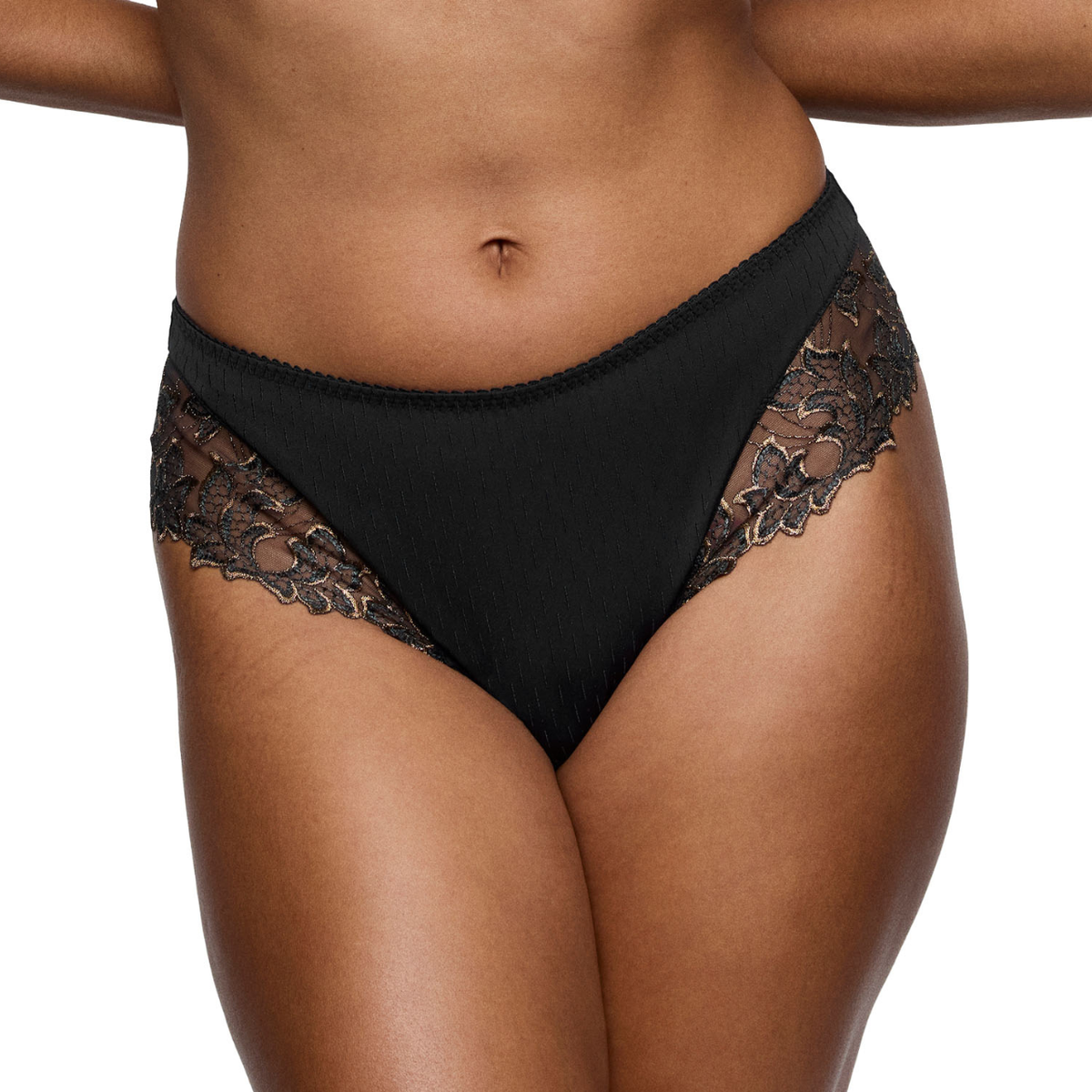 Deauville Luxury Thong in Smokey Bronze