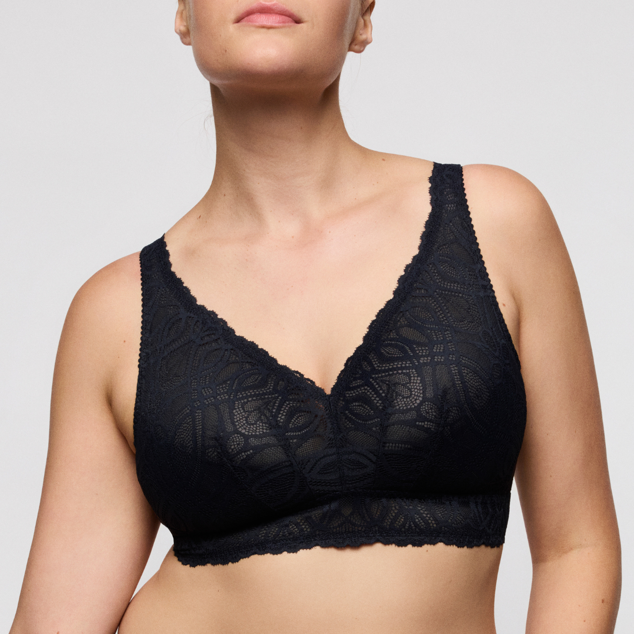 Salerno Bralette in Midnight Blue
