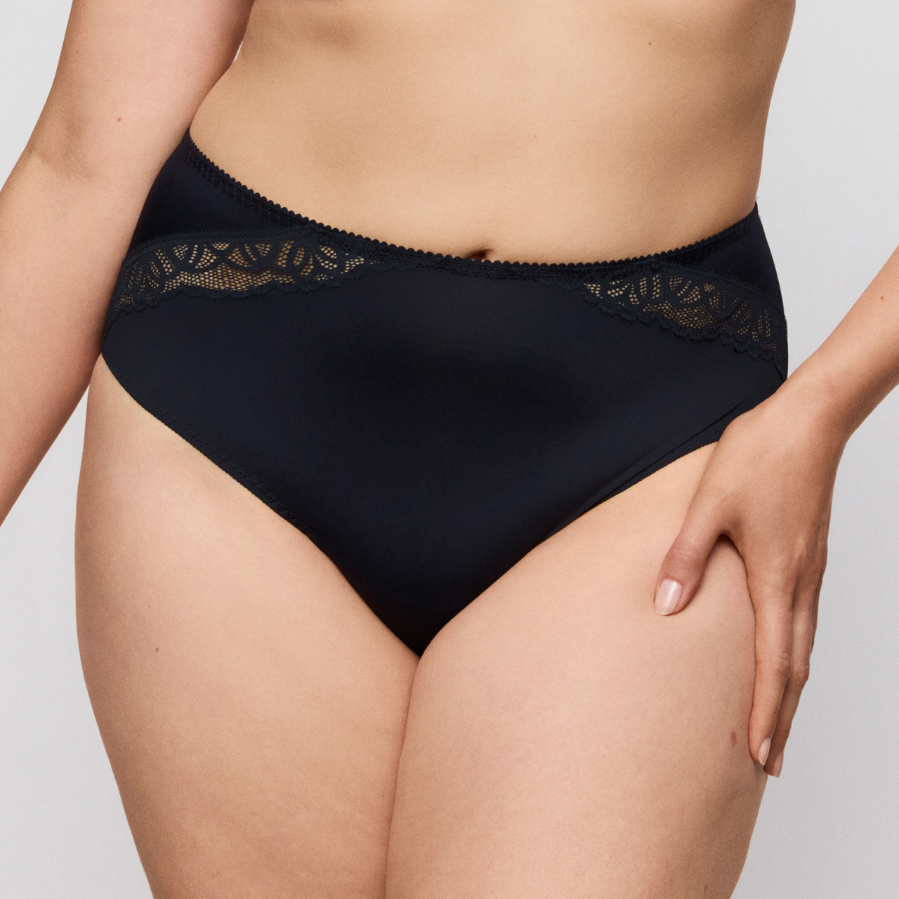 Salerno Full Briefs in Midnight Blue