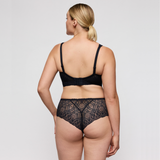 Salerno Luxury Thong in Midnight Blue