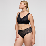 Salerno Luxury Thong in Midnight Blue