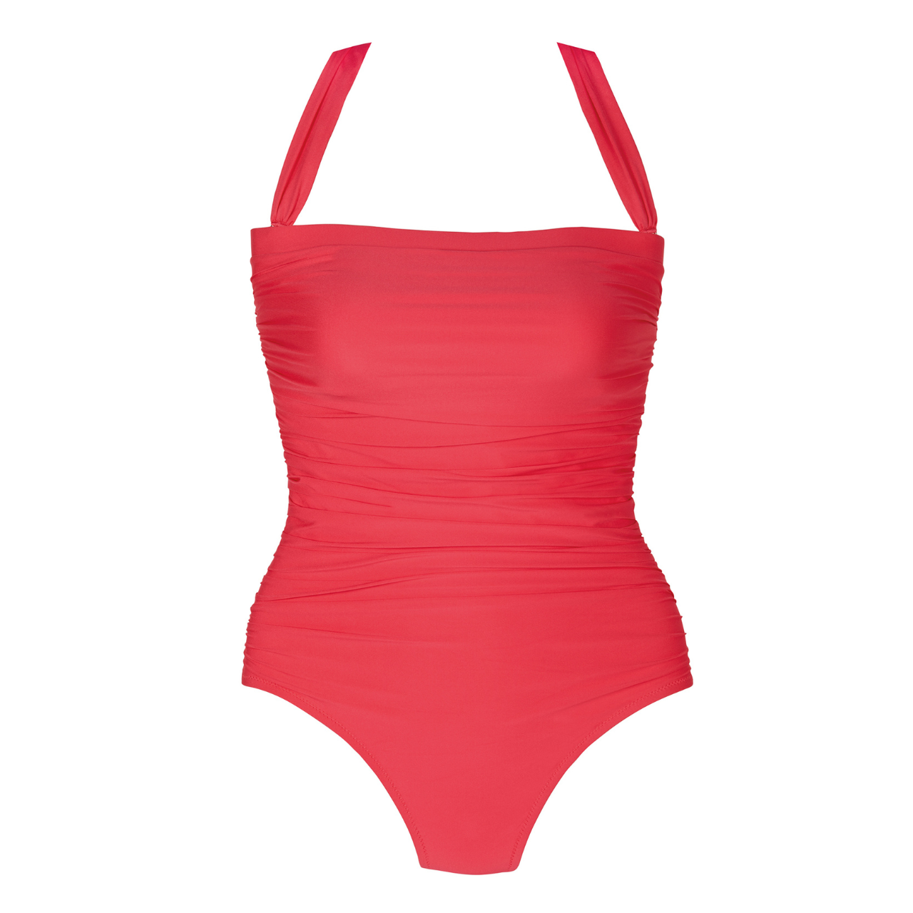 Roidal Ceylan Touch Bandeau Swimsuit in Coral