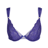 Shavonne Plunge Bra in Funky Violet