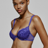 Shavonne Push Up Bra in Funky Violet