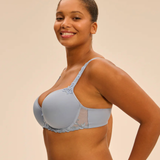 Andora 3D Moulded Balcony Bra in Dream Blue