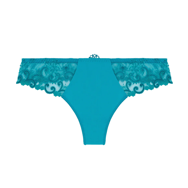 Delice Thong in Atoll Blue