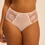 Intrigue Retro Brief in Sakura Pink