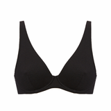 Eugenie Full Cup Plunge Bra in Black