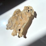 Hand Painted Animal Claw Hair Clips