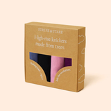 Black Cherry High Rise Knicker Box