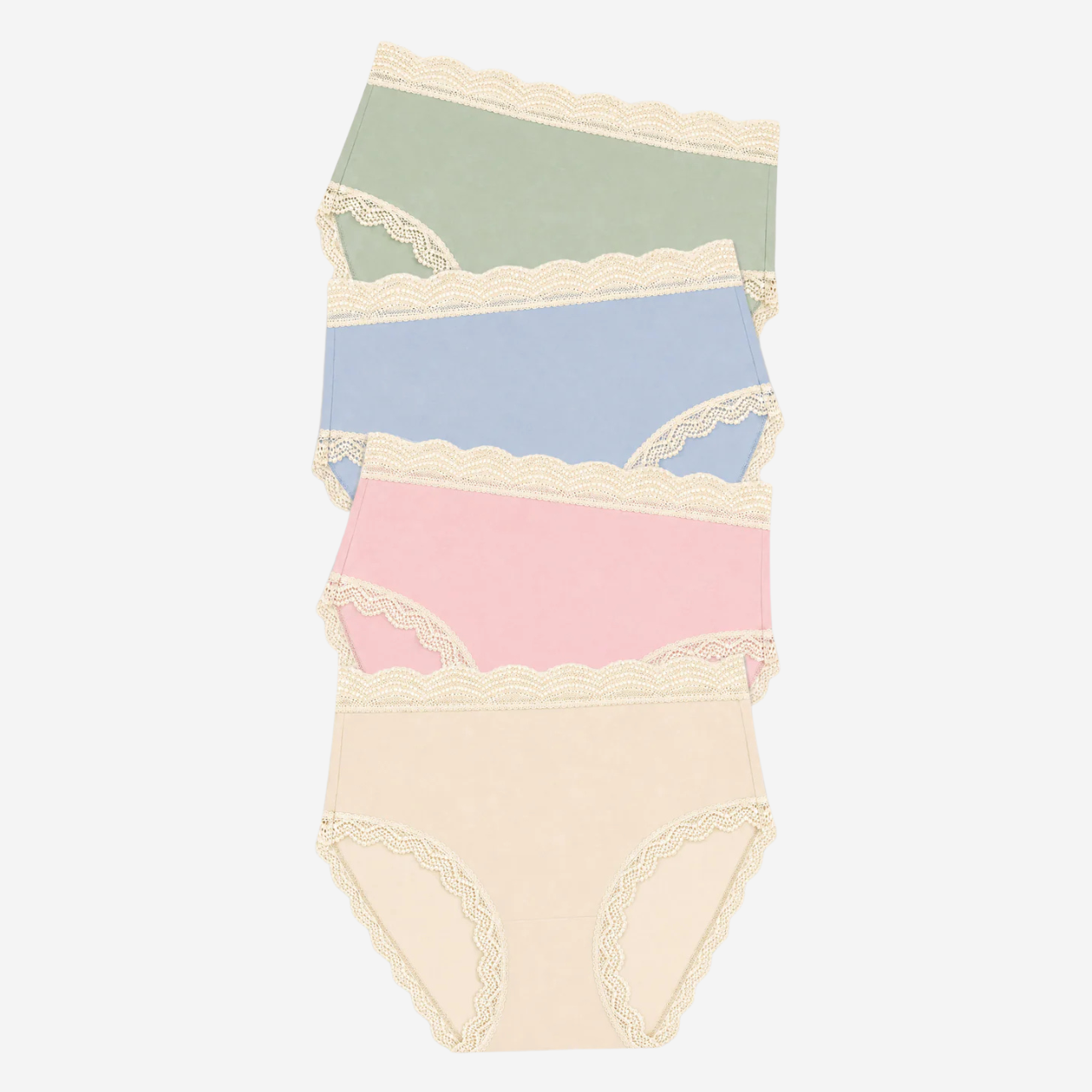 Eucalyptus Pastels High Rise Knicker Box
