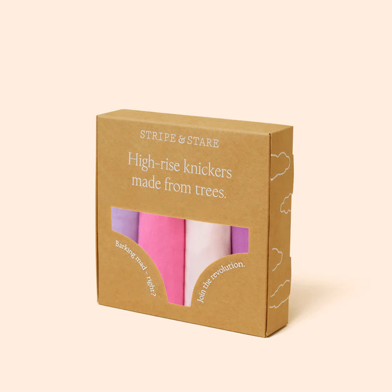 Lavender Pastels High Rise Knicker Box