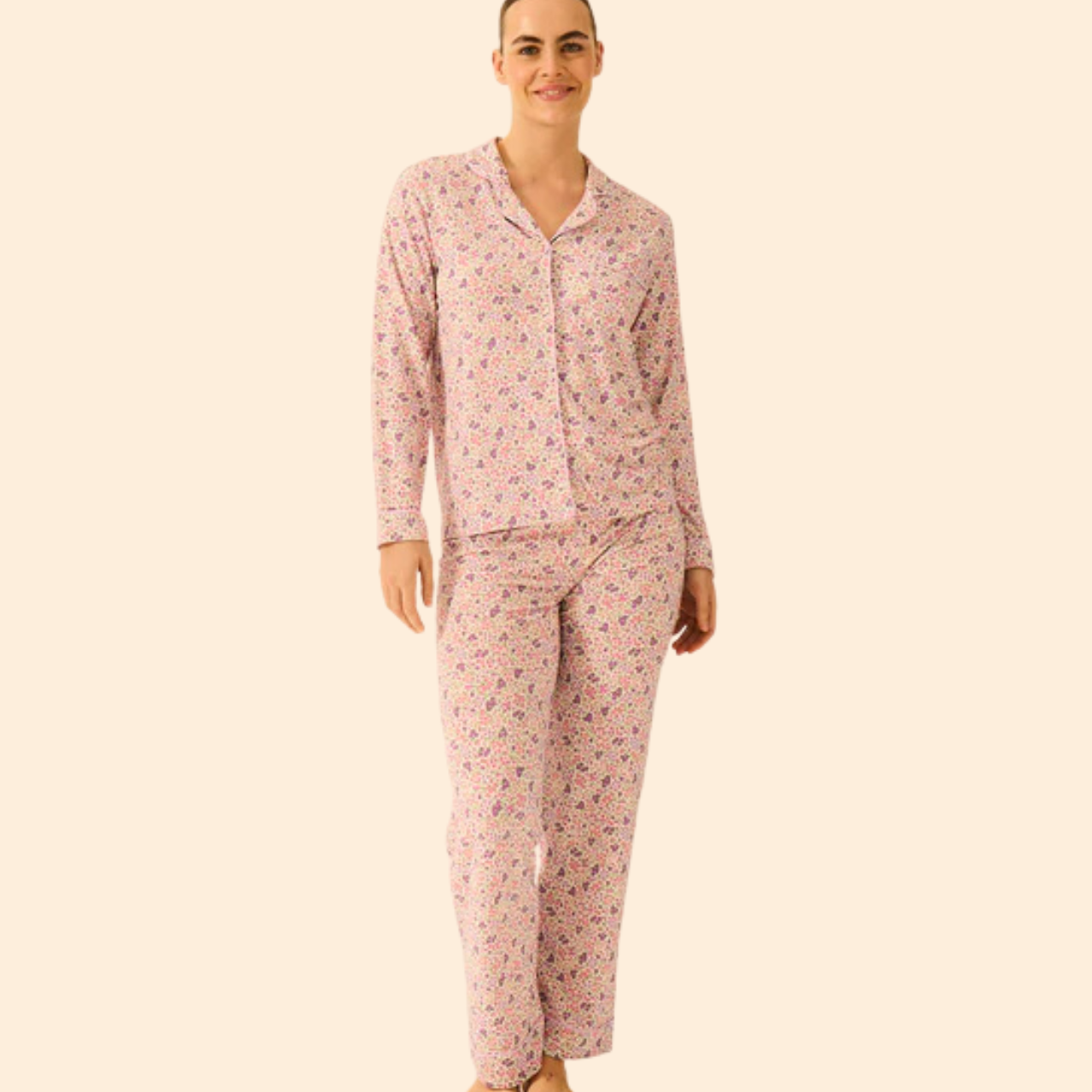 Long Pyjama Set - Lavender Haze