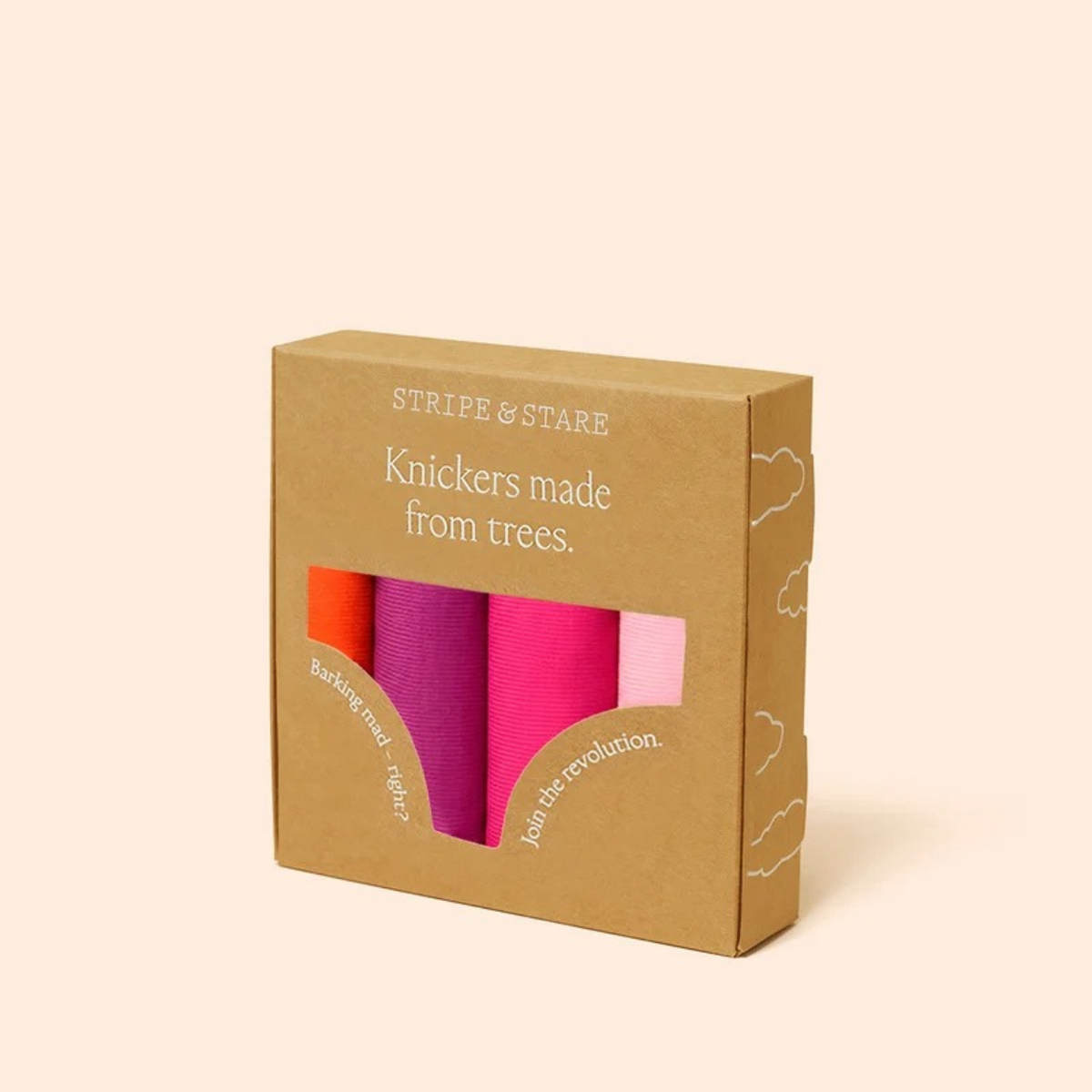 The Original Knicker Four Pack in Autumn Sunset