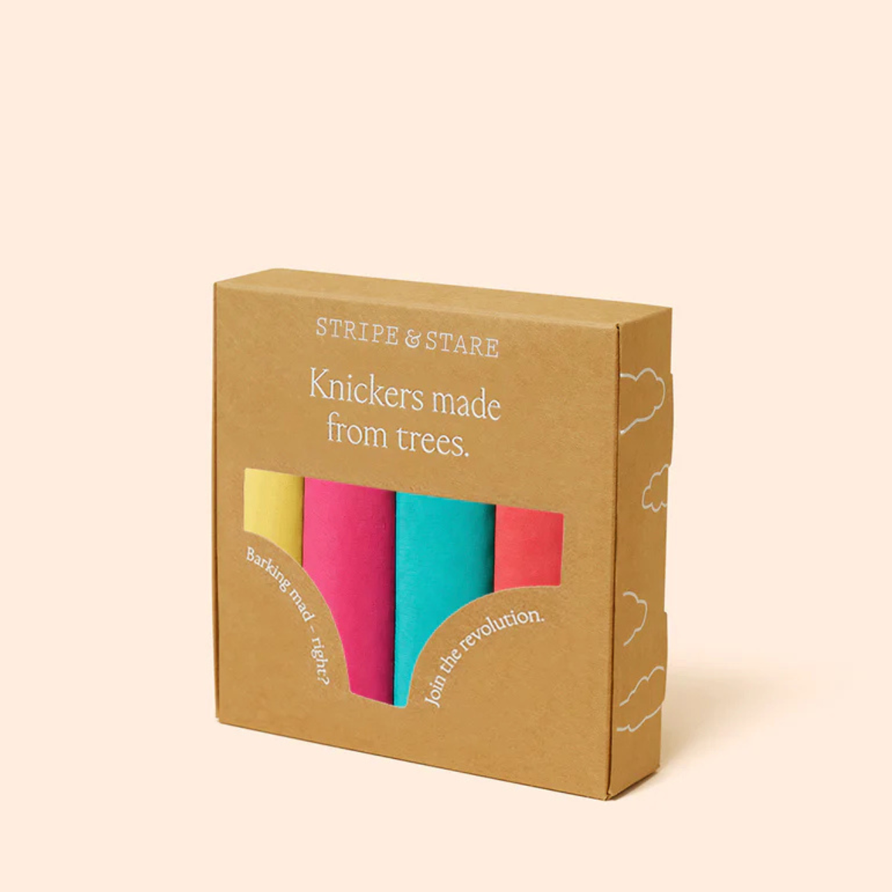 The Original Knicker Four Pack in Paradise Brights
