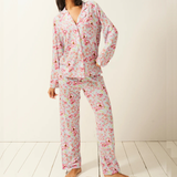 Long Pyjama Set - Pastel Poppy