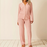 Long Pyjama Set - Pink-a-Boo Leopard