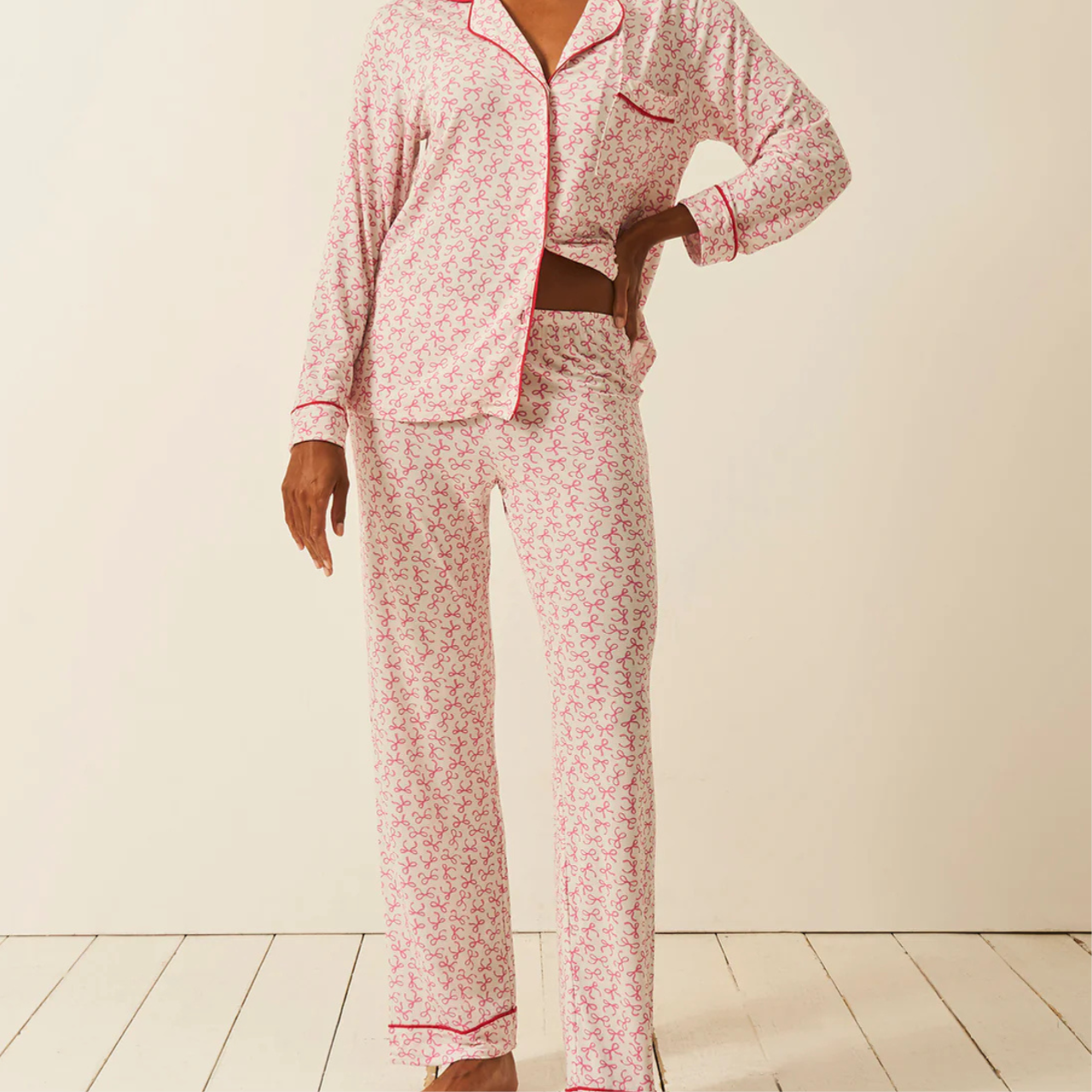 Long Pyjama Set - Put A Bow On It