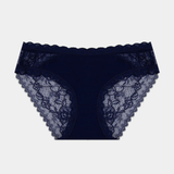 Eco Lace Original Knicker in Navy