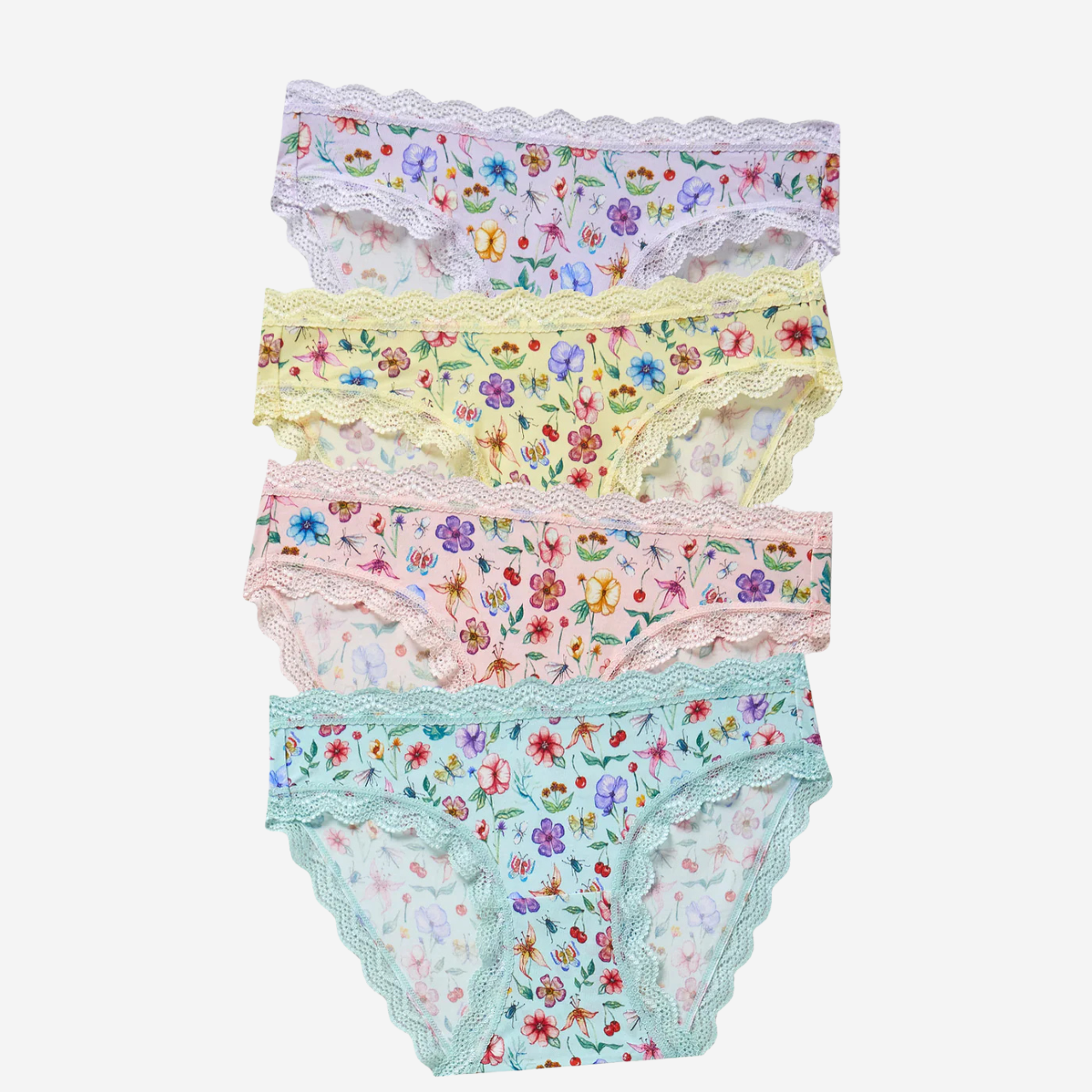 Original Knicker Four Pack in Ethereal Wildflowers