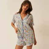 Short Pyjama Set - Summer Garden