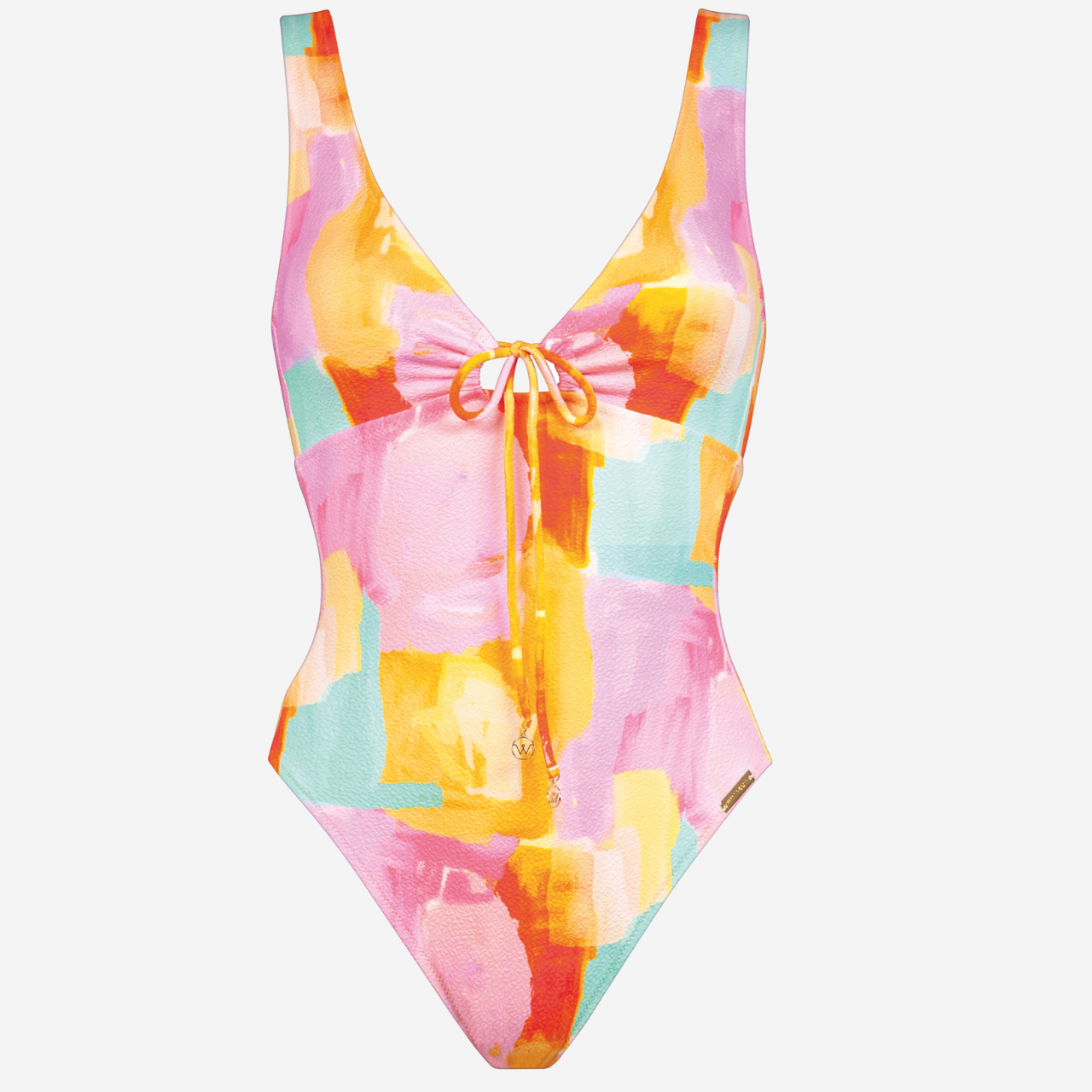 Empowered Play Padded Swimsuit In Pastel Brights