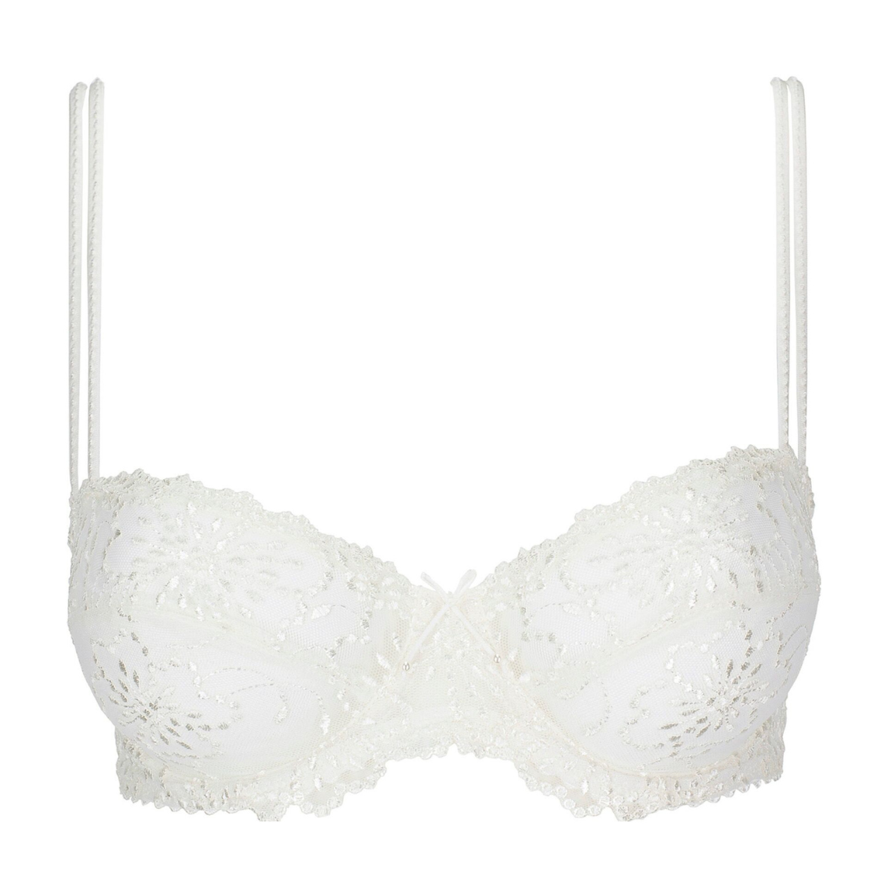 Jane Horizontal Seam Bra in Natural