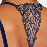 Coeurs Enlaces Plunging Triangle Bra in Nightfall