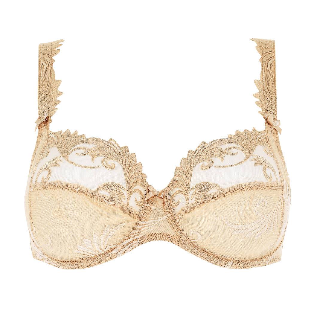 Empreinte Thalia Full Cup Bra Caramel Skin Colour Front