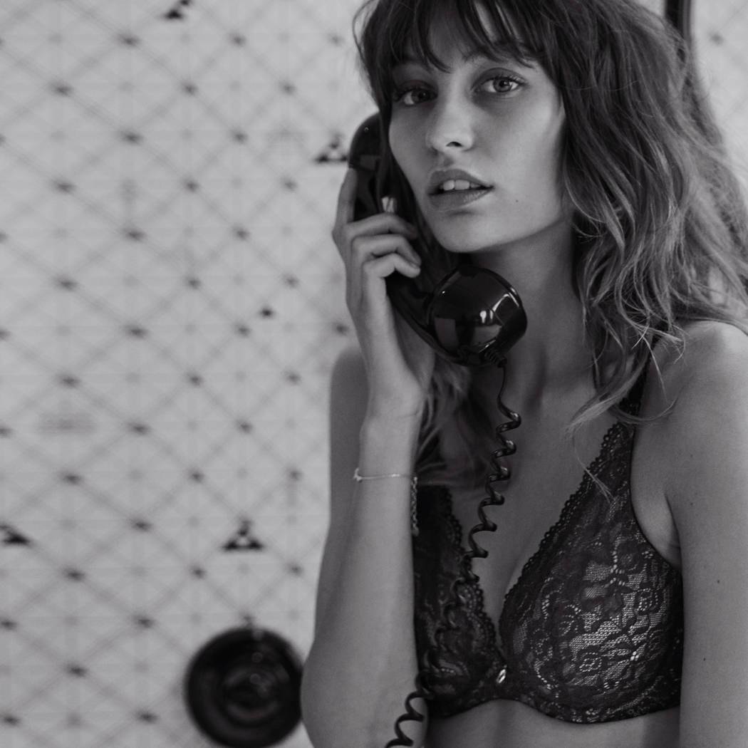 Rosessence Plunging Triangle Bra