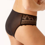 Empreinte Cassiopee Brief in Black Lace Detail