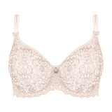 Empreinte Cassiopee T-Shirt Bra in Beige Gold with Lace Design
