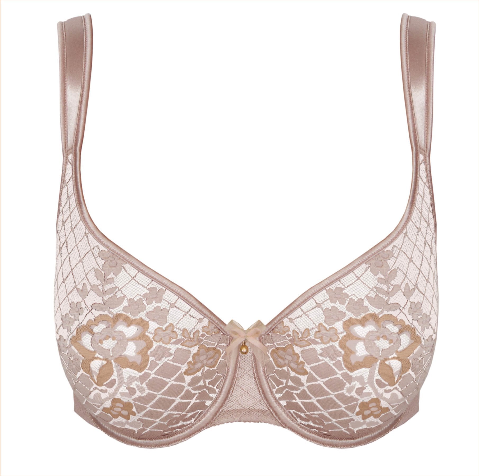 Empreinte Melody Seamless Bra in Gold and Nude Colour