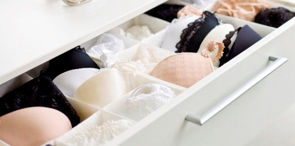 Top 5 tips for organising your lingerie drawer