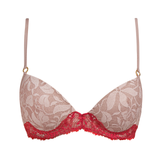 Janis Padded Plunge Bra in Make Up