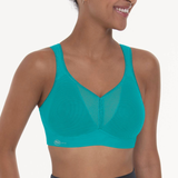 Air Control Sports Bra in Peacock