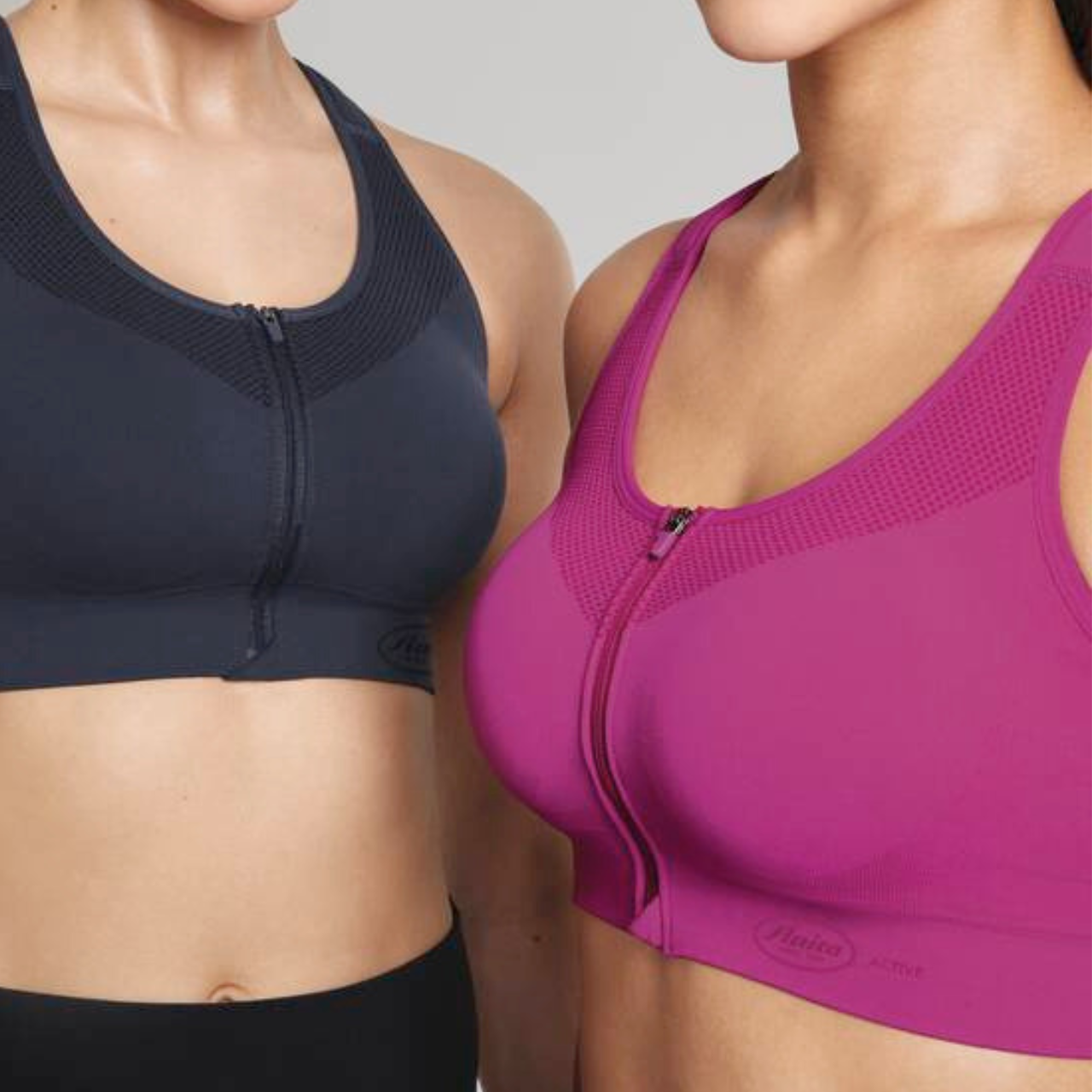 Easy Move Zip Sports Top