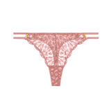 Crazy in Love Tanga in Warm Pink