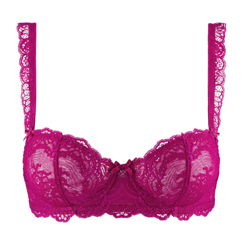 Danse des Sens Half Cup Bra in Pink Pulsion