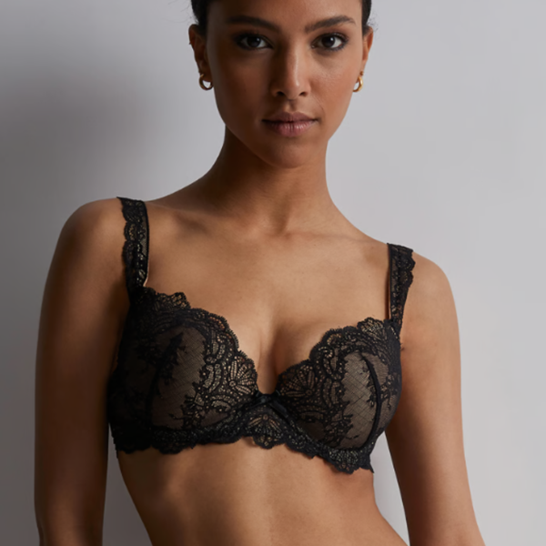 Danse Des Sens Moulded Push Up Bra in Noir