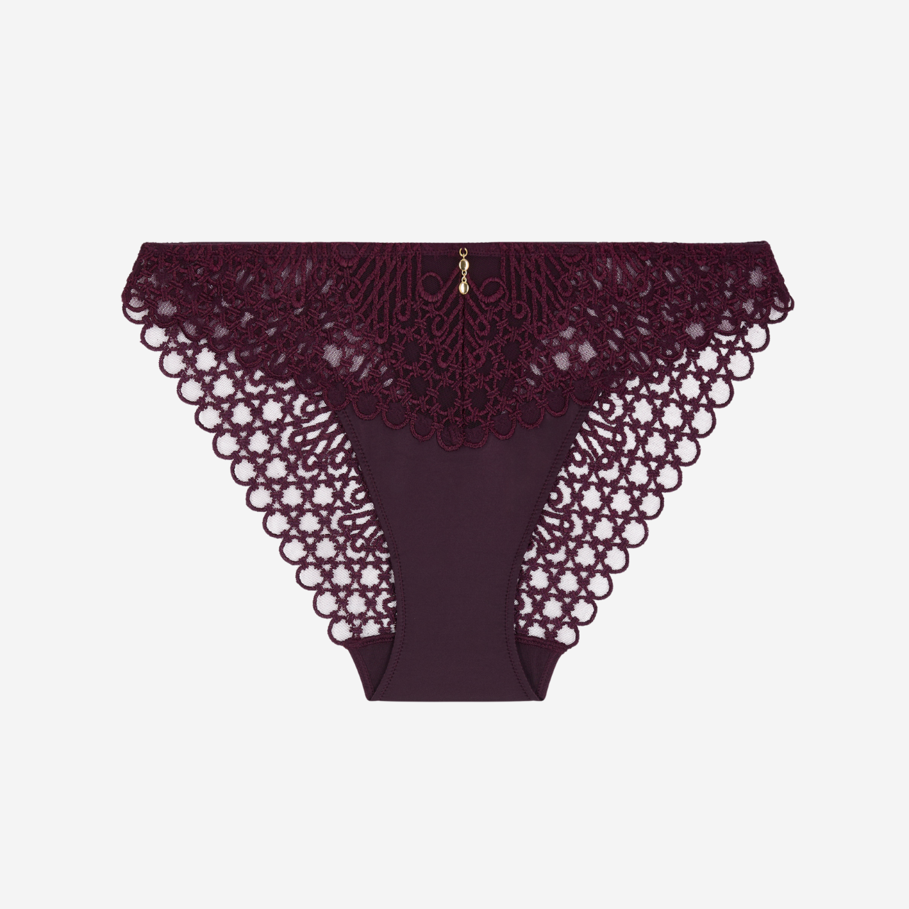 Éloge Du Désir Italian Brief in Deep Berry