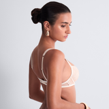 Iconic Calypso Moulded Plunge Bra in Dune