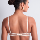 Iconic Calypso Underwired Triangle bra in Dune
