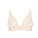 Iconic Calypso Underwired Triangle bra in Dune