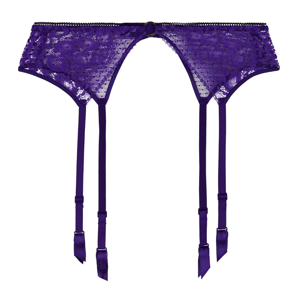 Aubade Illusion Fauve Suspender Belt | Caroline Randell Sexy AW23 Lingerie