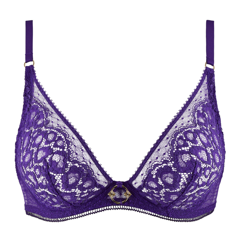 Illusion Fauve Underwired Triangle Plunge Bra